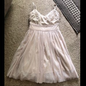 NWOT Cream/off-white lace dress